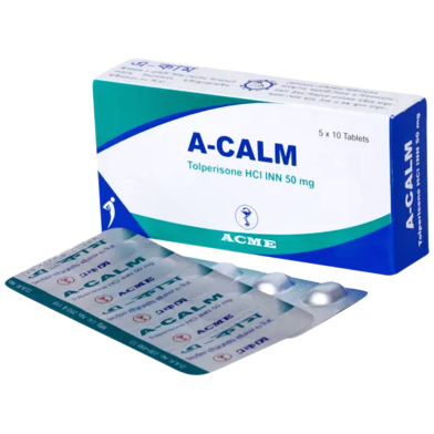 A Calm 50 mg Tablet 10's Strip image