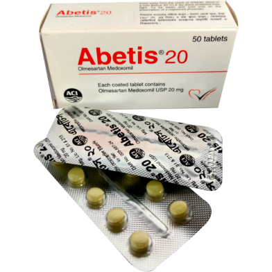 Abetis 20 mg Tablet 10's Strip image