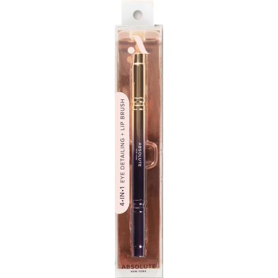 Absolute New York 4-in-1 Eye Detailing Plus Lip Brush - ABMB27 image