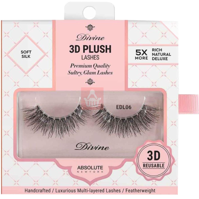 Absolute New York Divine 3D Plush Eye Lashes - EDL06 Themis image