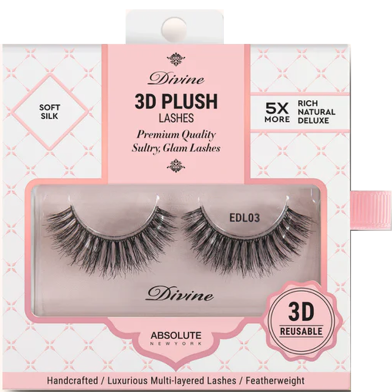Absolute New York Divine 3D Plush Eye Lashes - EDL03 Athena image