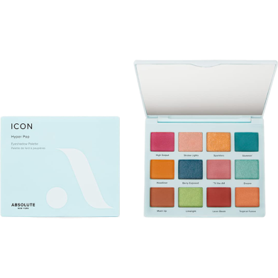Absolute New York Icon Eyeshadow Palette - MEPE03 Hyper Pop image
