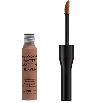 Absolute New York Matte Made In Heaven Liquid Lipstick and Liner Duo - MLIH07 - Chai image