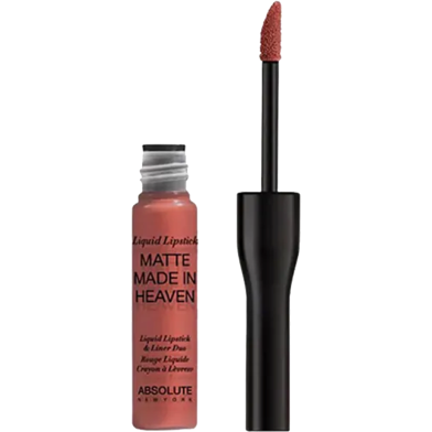 Absolute New York Matte Made In Heaven Liquid Lipstick And Liner Duo - MLIH01 - Instinct image