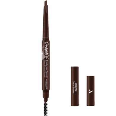 Absolute New York Perfect Eyebrow Pencil - MEBP12 Dark Brown image