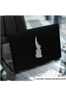 DDecorator Abstract Art B/W Laptop Sticker image