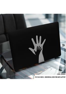 DDecorator Abstract Art B/W Laptop Sticker image