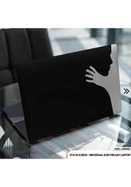 DDecorator Abstract Art B/W Laptop Sticker image