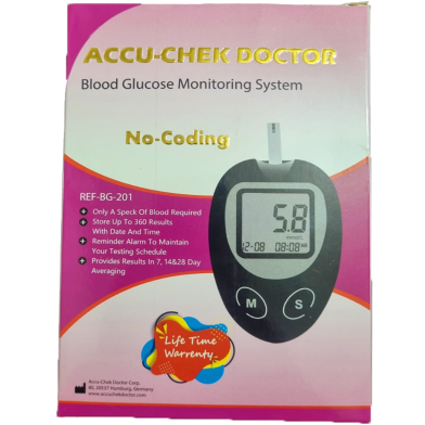 Accu Chek Doctor Instants Blood Glucose Monitor Digital Machine image