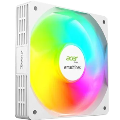 Acer Gadget AC1267ARGB White 12cm Large Airflow Silent Argb Fan image