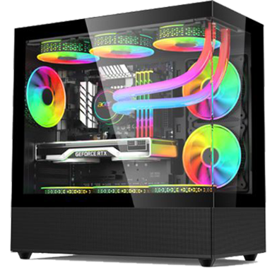 Acer Gadget V920B Black Micro Atx Gaming Case image