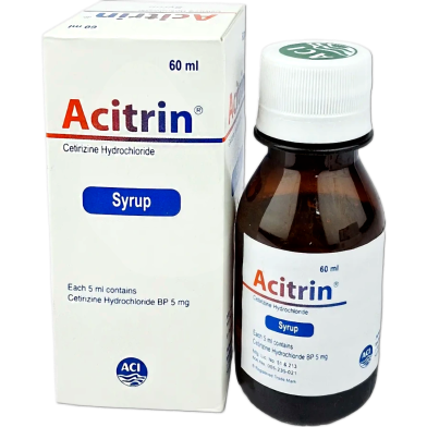Acitrin 60 ml Syrup 60 ml Bottle image