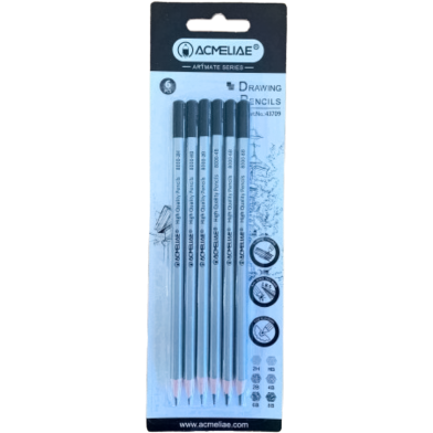 Acmeiae Drawing Pencil (6pcs) - 43709 image