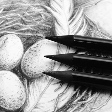 Acmeliae 03-WCP - Acmeliae Woodfree Charcoal Pencils (3 pcs Set) image