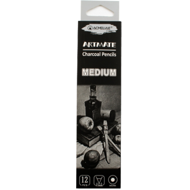 Acmeliae (43138) 7'12 Medium Charcoal Pencils image