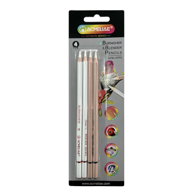 Acmeliae (43703) 2 pcs Blender 2pcs Burnisher Pencil/Blister Card image