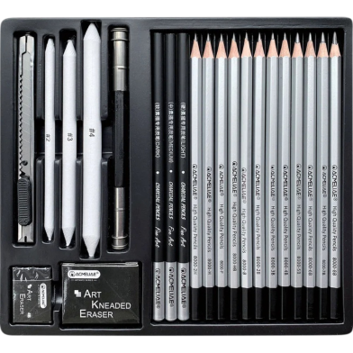 Acmeliae Drawing Set Tin Case 22Pcs image