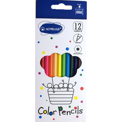 Acmeliae (9403-12) Color Pencil 7'' (12 pcs Paper Box) image