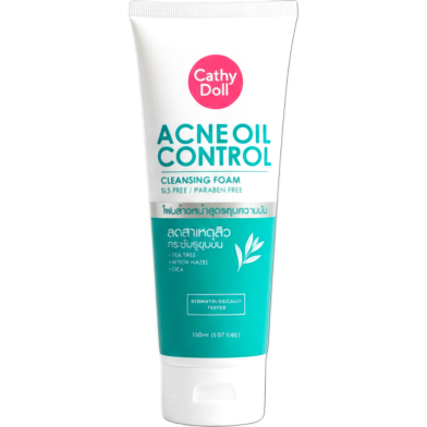 Acne Oil Control Cleansing Foam 150ml Cathy Doll Face Wash image