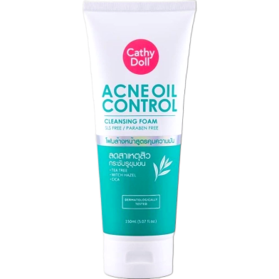 Acne Oil Control Cleansing Foam 150ml Cathy Doll Face Wash image