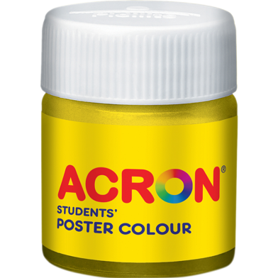 Acron Students Poster Colour Chrome Yellow Medium 15ml image