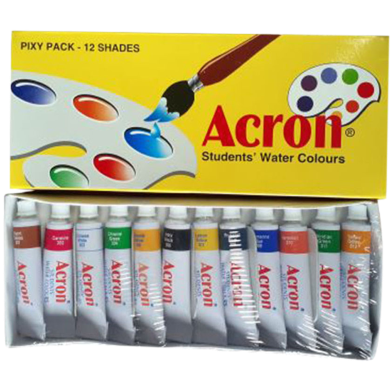 Acron Water Colour Paint, 12 Colours image