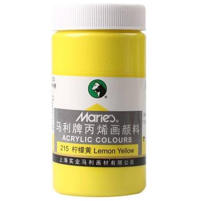 Acrylic Colour Lemon Yellow- 300ml image