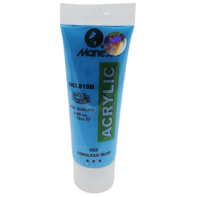 Acrylic Colour Paint Cerulean Blue- 75ml image