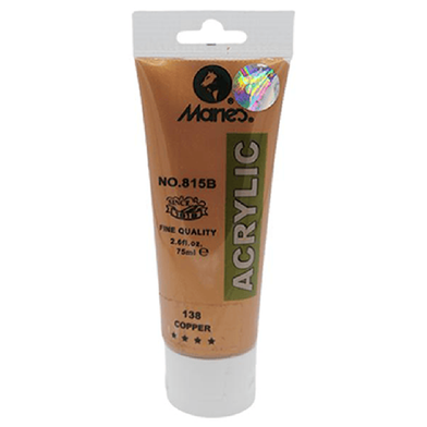 Acrylic Colour Paint Copper- 75ml image