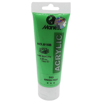 Acrylic Colour Paint Green Pale- 75ml image