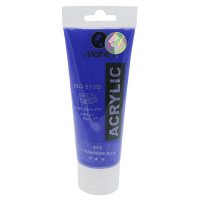 Acrylic Colour Paint Ultramarine Blue- 75ml image