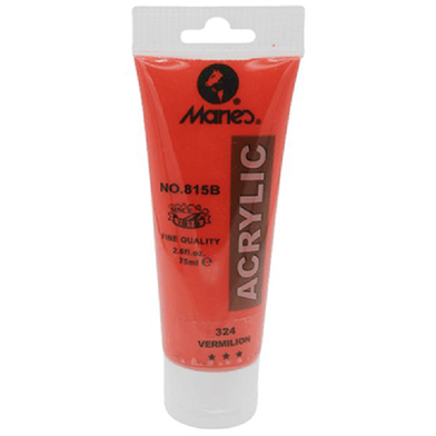 Acrylic Colour Paint Vermilion- 75ml image