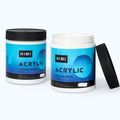 Acrylic Paint Titanium White- 300ml image