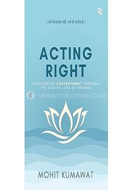 Acting Right-Self-help 