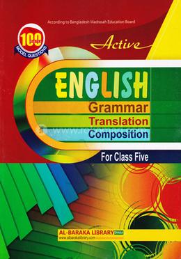 Active English Grammer Translation and Composition - Class Five image