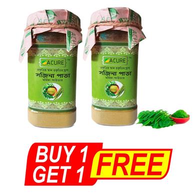 Acure Moringa Powder (Sojina Pata Gura) - 160 gm BUY1 GET1 FREE image