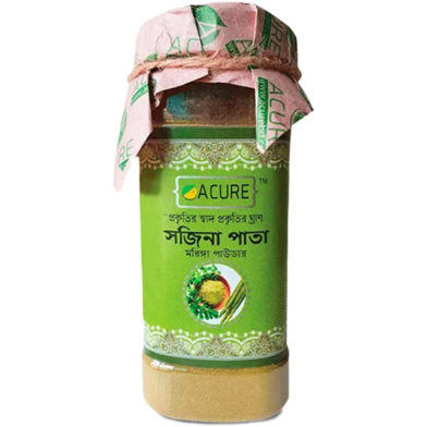 Acure Moringa Powder (Sojina Pata Gura) - 160 gm image