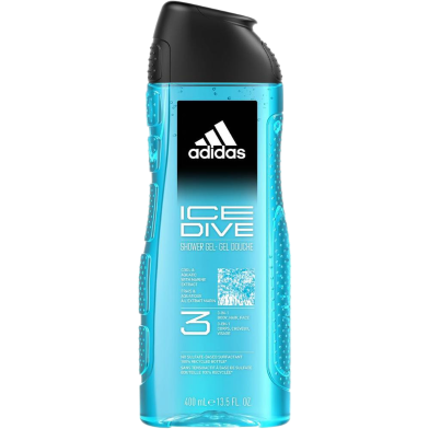 Adidas Ice Dive Refreshing 3 in 1 Shower Gel 400 ml image