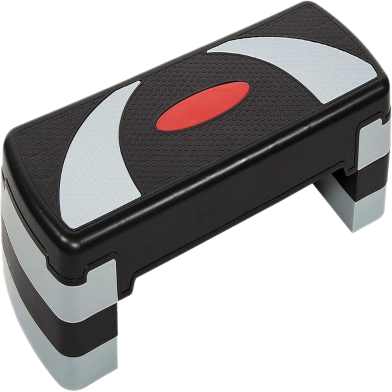 Adjustable Aerobic Stepper-3 Step (Big Size (multicolor). image
