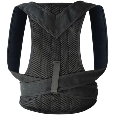 Adjustable Back Posture Corrector Back Pain Relief Belt Spine Waist Support Correction Straps Posture Belt For Men Women image