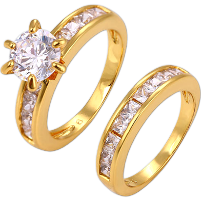 Adjustable Couple Finger Ring For Men Women image