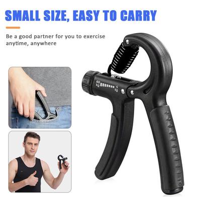 Adjustable Hand Grips Strengthener with Monitor- 1 Pcs (Multicolor) Slide 3