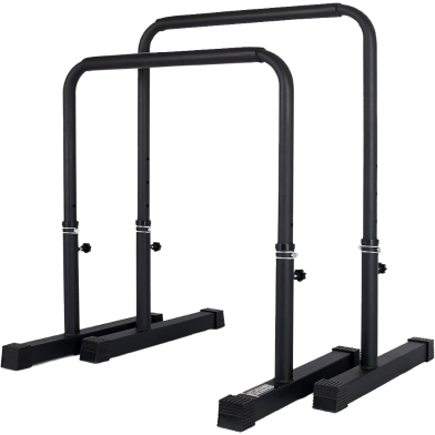 Adjustable High Push Ups Stand and Dips Station ( 38 inch ) image