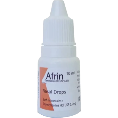 Afrin 0.05 Percent Nasal Drop 10 ml image