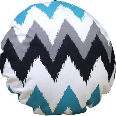 Agrey Hometex Exclusive Round Cushion Cover (Buy 1 Get 1 Free) image