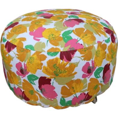 Agrey Hometex Premium Quality Floor Pouf Multicolor image
