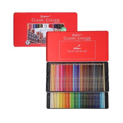 Ahbab Giorgione Artists Colouring Pencils Tin (Set of 72) image