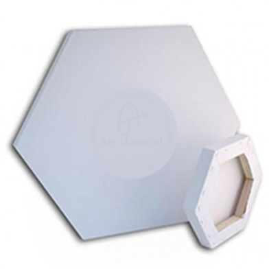 Ahbab Hexagon Canvas 8 inch image