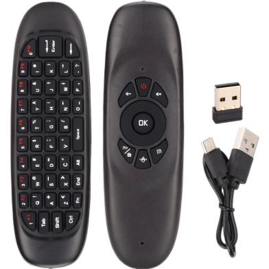 Air Mouse 2.4GHz Keyboard With USB Receiver And Cable Universal TV Remote image