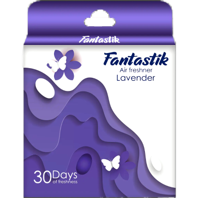 Akij Fantastik Block Air Freshener Lavender-50 gm image